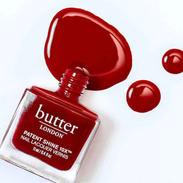 Come To Bed Red Patent Shine 10X Nail Lacquer - Image 3