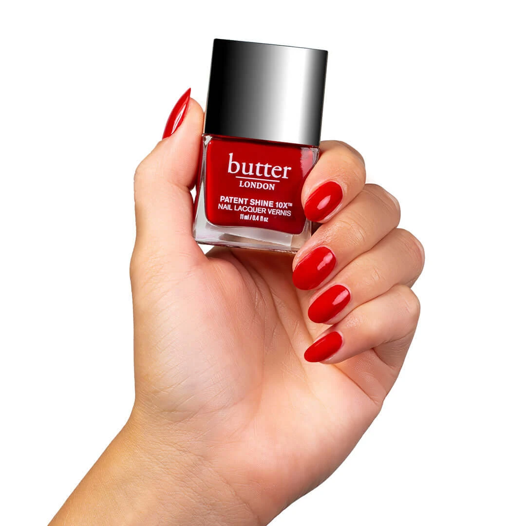 Her Majesty's Red Patent Shine 10X Nail Lacquer - Image 3