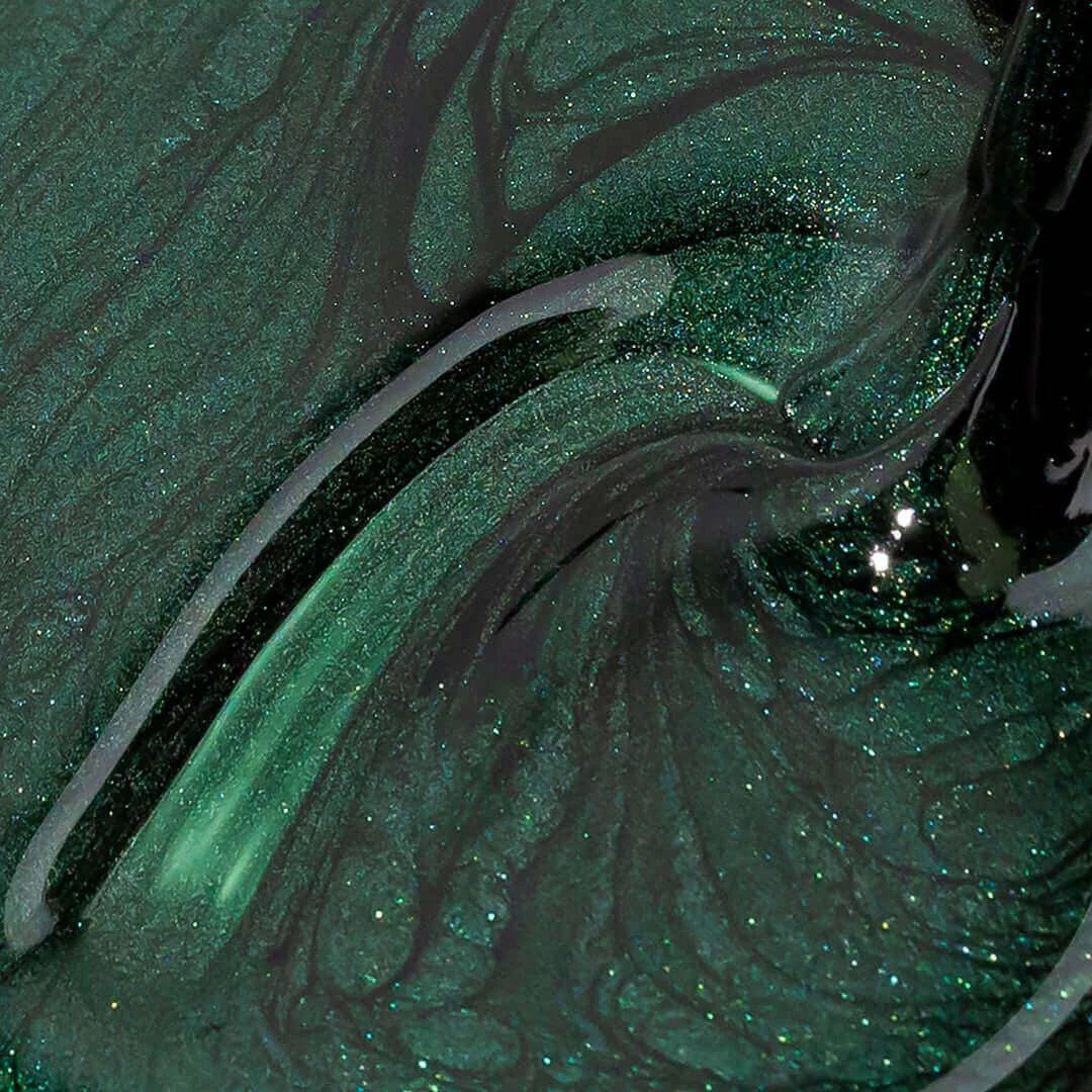 Royal Emerald Fashion Size Patent Shine 10X Nail Lacquer - Image 2